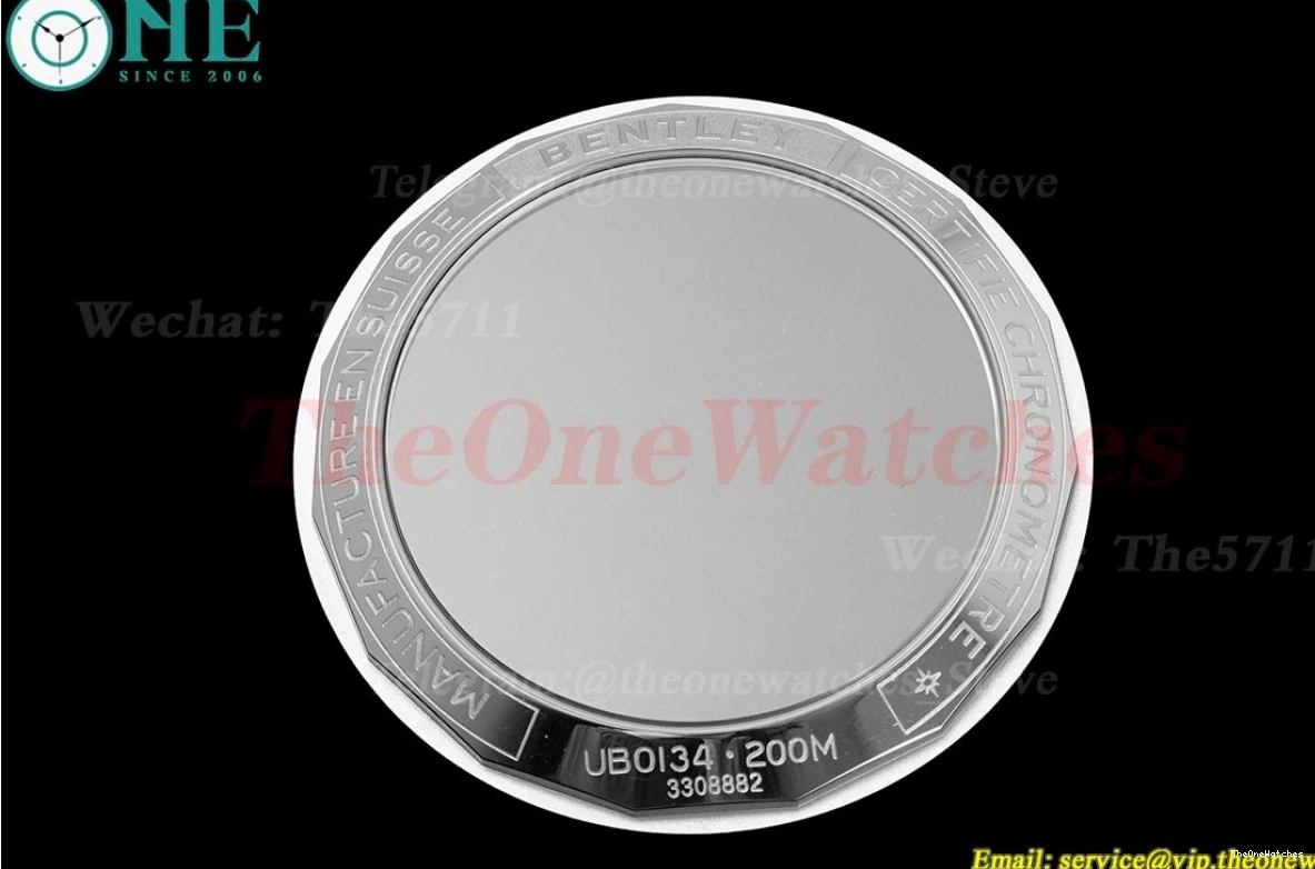 Chronomat Strap Dial 42MM TF on A7750 Silver B01 Rubber Rouleaux 0401